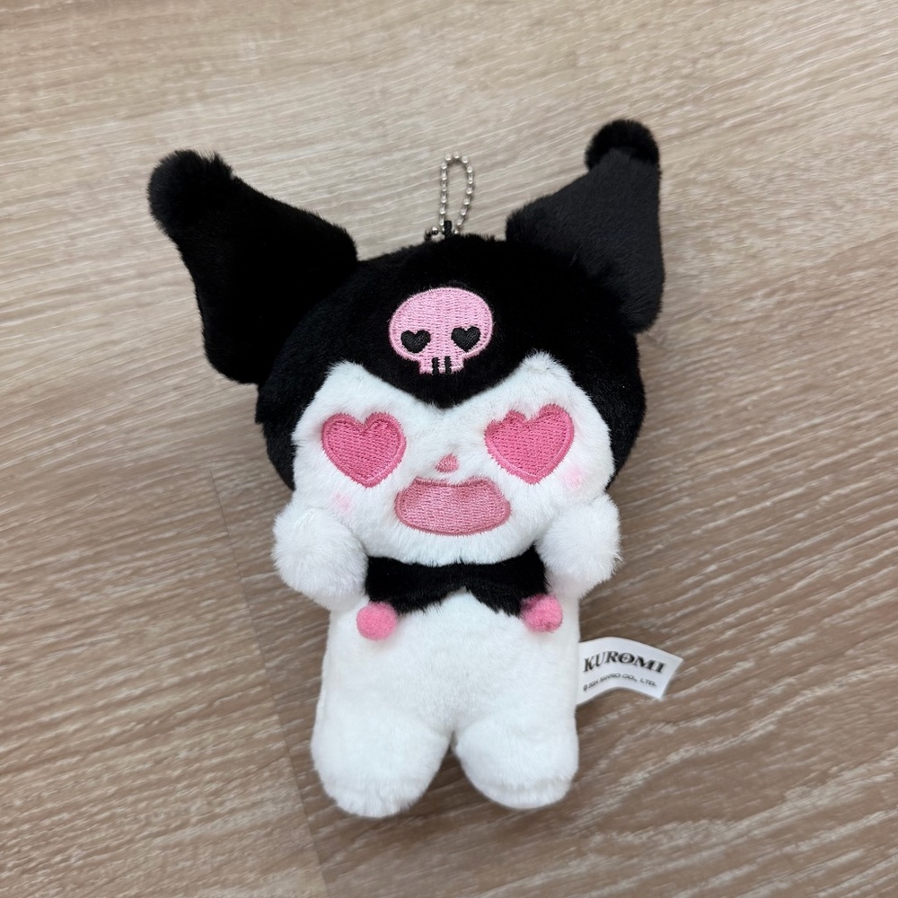 Kuromi Plush Keychain